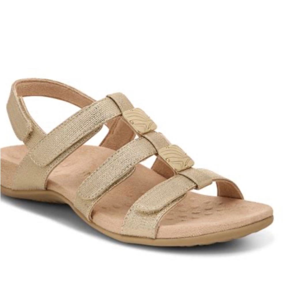 Vionic Amber 3-Adjustable Strap Sandals Size 10, 10.5 built in Othothic